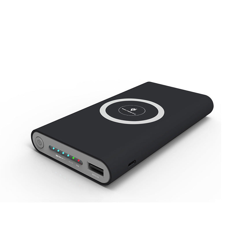 Power bank with wireless charging function and intelligent battery status display Bowlift