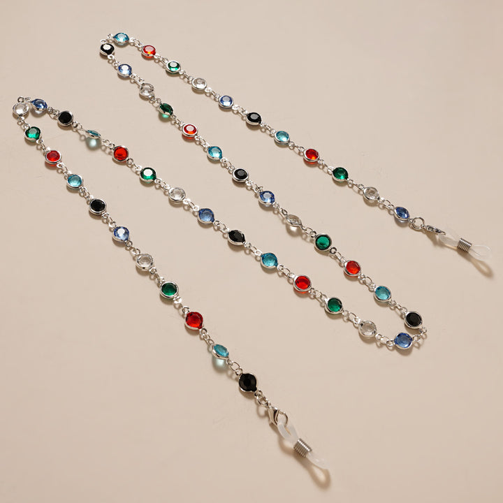 Chic Beaded Eyewear Chain Bowlift