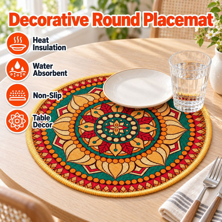 Decorative Round Floor Mat Bowlift