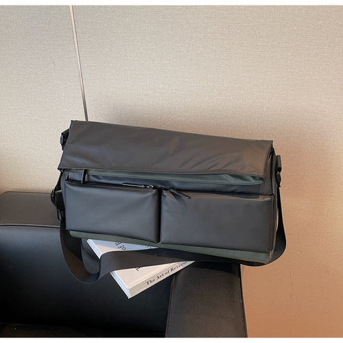 Multi-Pocket Waterproof Messenger Bag Bowlift