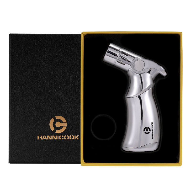 Premium Butane Torch Lighter With Adjustable Flame And Safety Lock