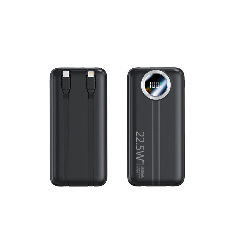 Portable power bank with fast charging function and digital capacity display Bowlift