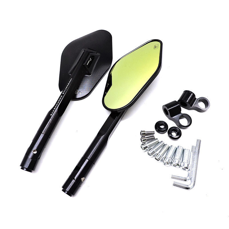 Adjustable Universal Motorcycle Side Mirrors Bowlift