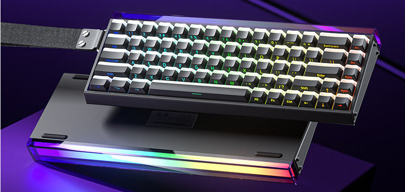 Wireless Mechanical Gaming Keyboard with Advanced RGB Features Bowlift