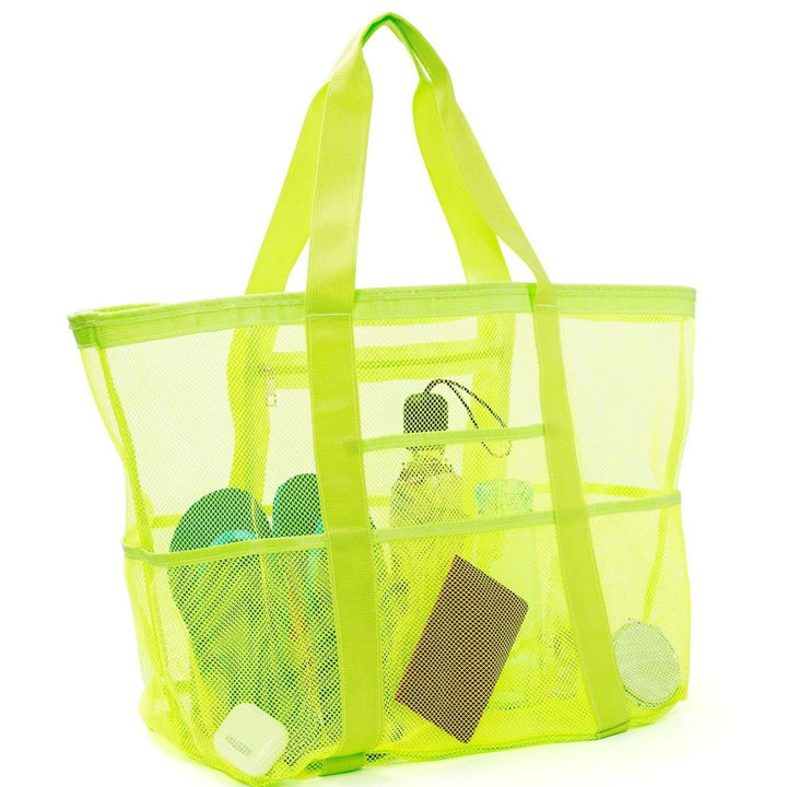 Large Beach Bag Made of Breathable Mesh Material Bowlift