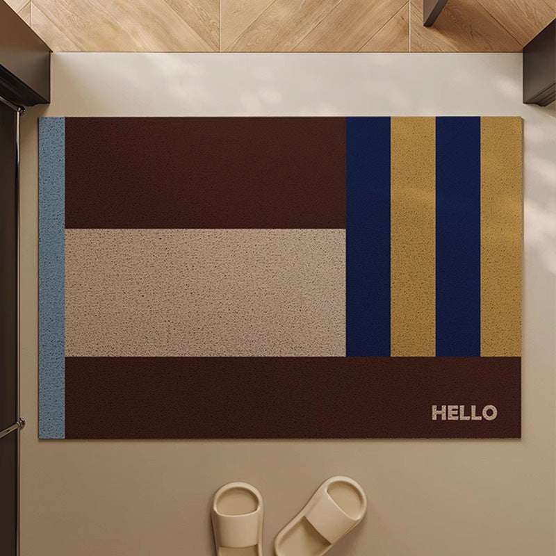 Welcome Message Indoor Doormat Bowlift