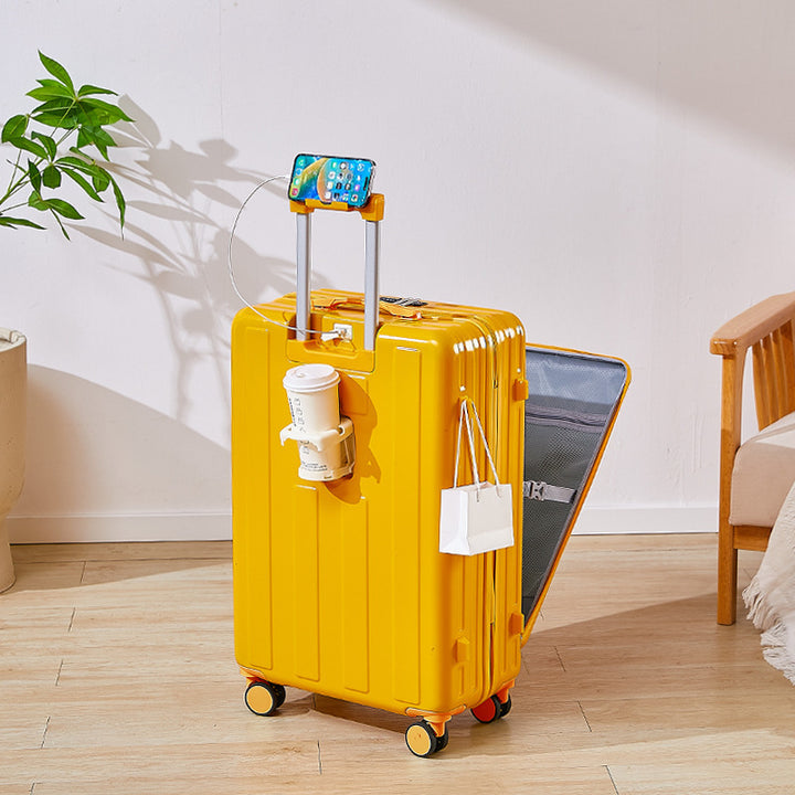 Functional Compact Travel Suitcase Bowlift