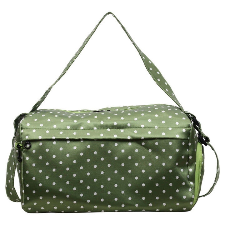 Stylish Polka Dot Travel Duffle Bag Bowlift