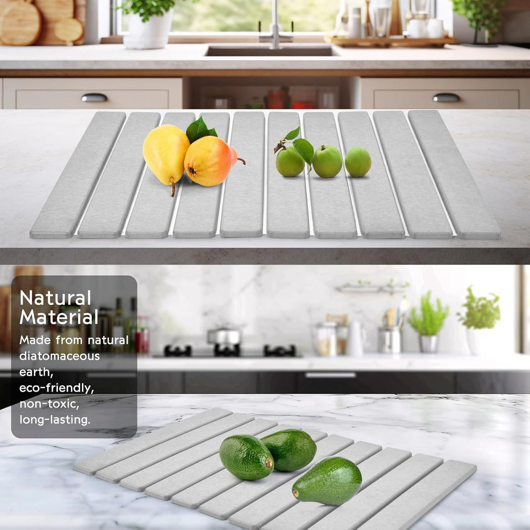 Kitchen Dish Drying Rack Mat Bowlift