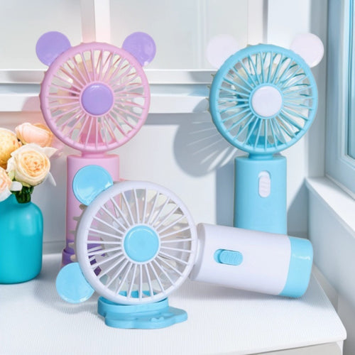 Unisex Portable Mini Fan with Animal Ear Design Bowlift