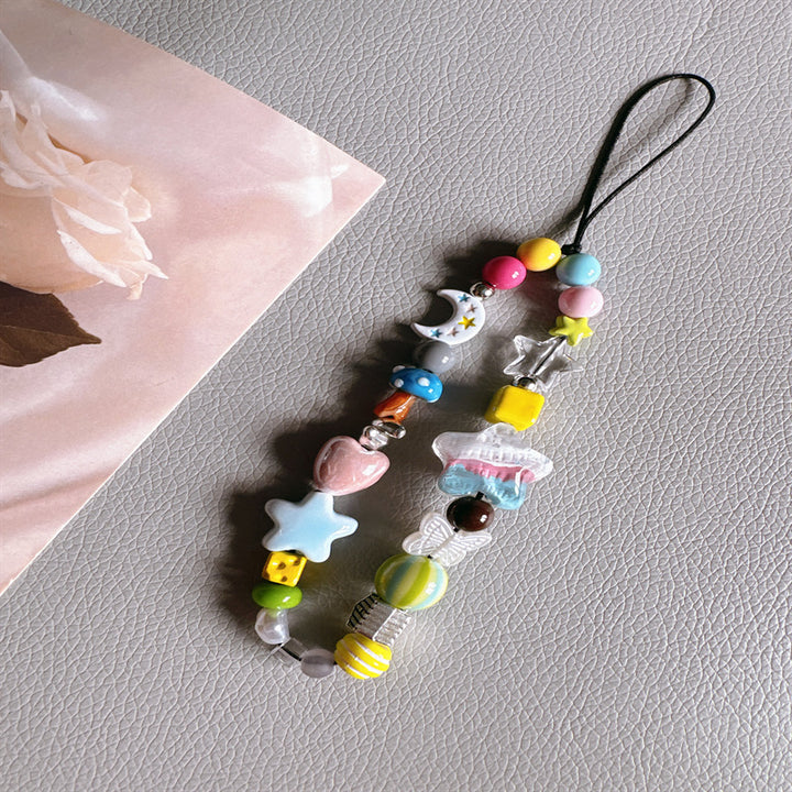 Beaded Charm Lanyard Bowlift