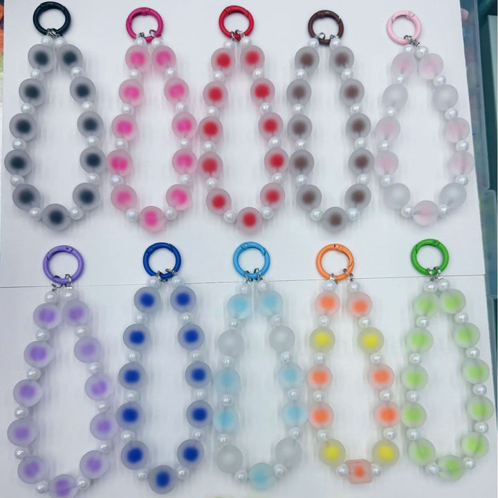 Frosted Beaded Phone Accessory Bowlift