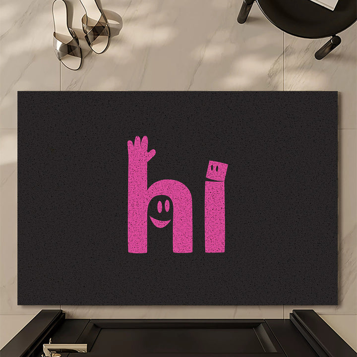 Cheerful Welcome Doormat