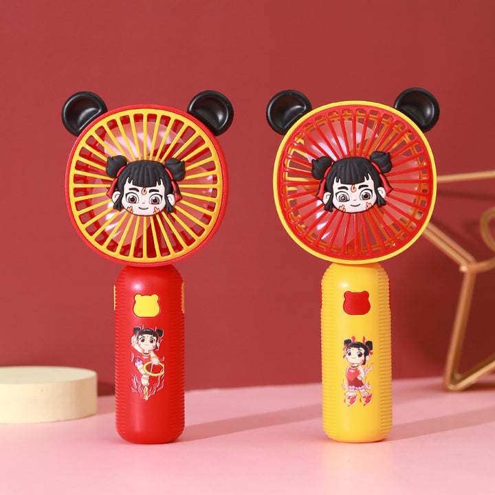 Ladies portable handheld fan with creative design Bowlift