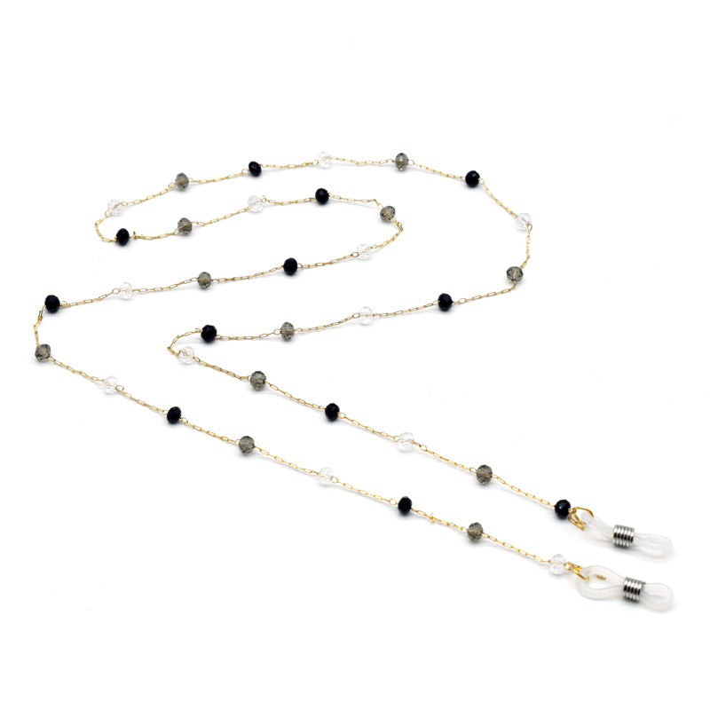 Elegant Beaded Eyewear Chain Bowlift
