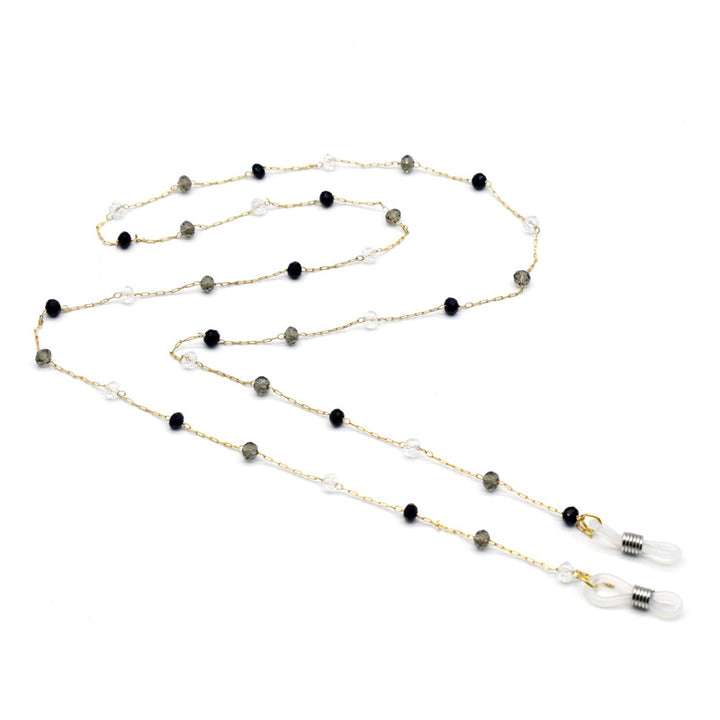 Elegant Beaded Eyewear Chain Bowlift
