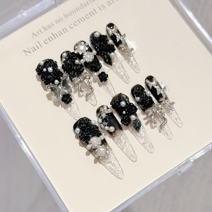 Decorative Acrylic Nail Set