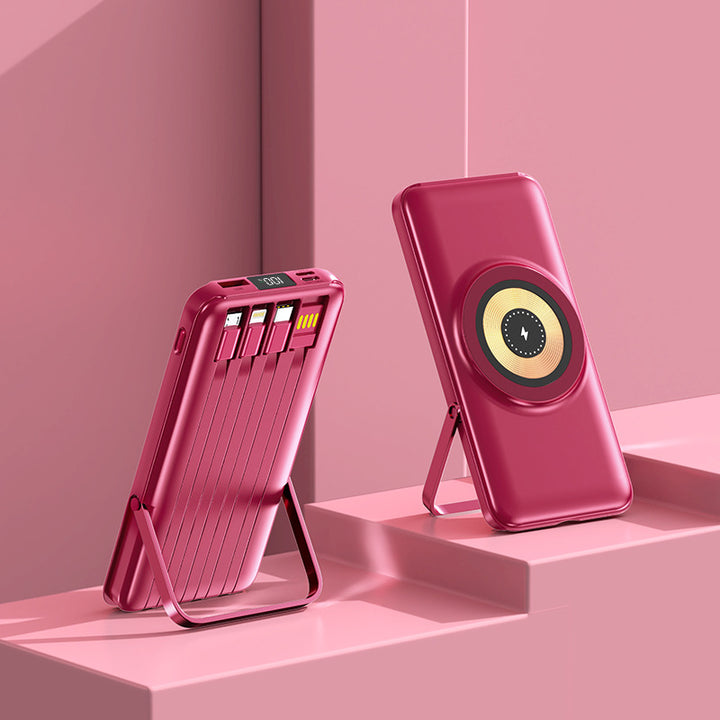 Multifunctional Power Bank with Wireless Charging Function Bowlift