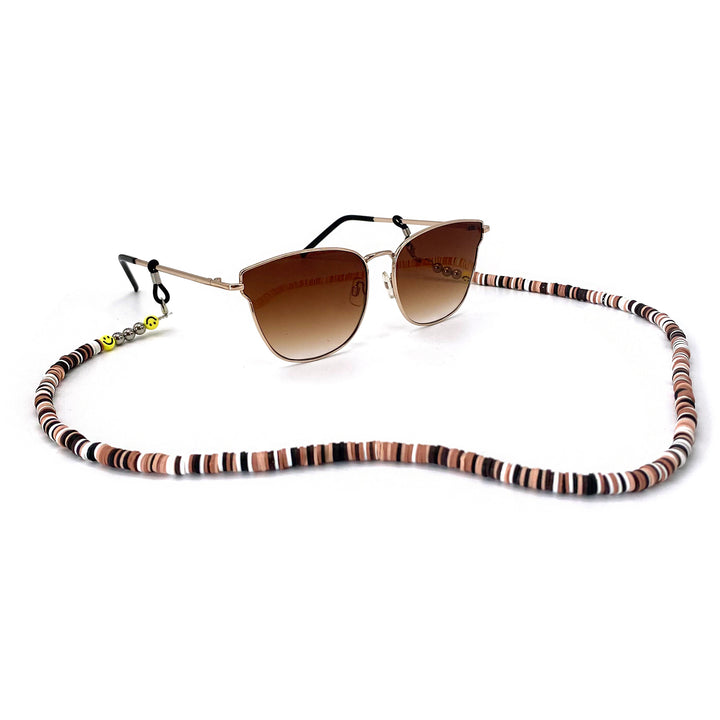 Colorful Smile Bead Eyewear Chain Bowlift