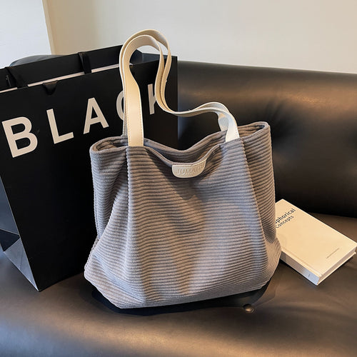 Textured Fabric Everyday Tote Bowlift