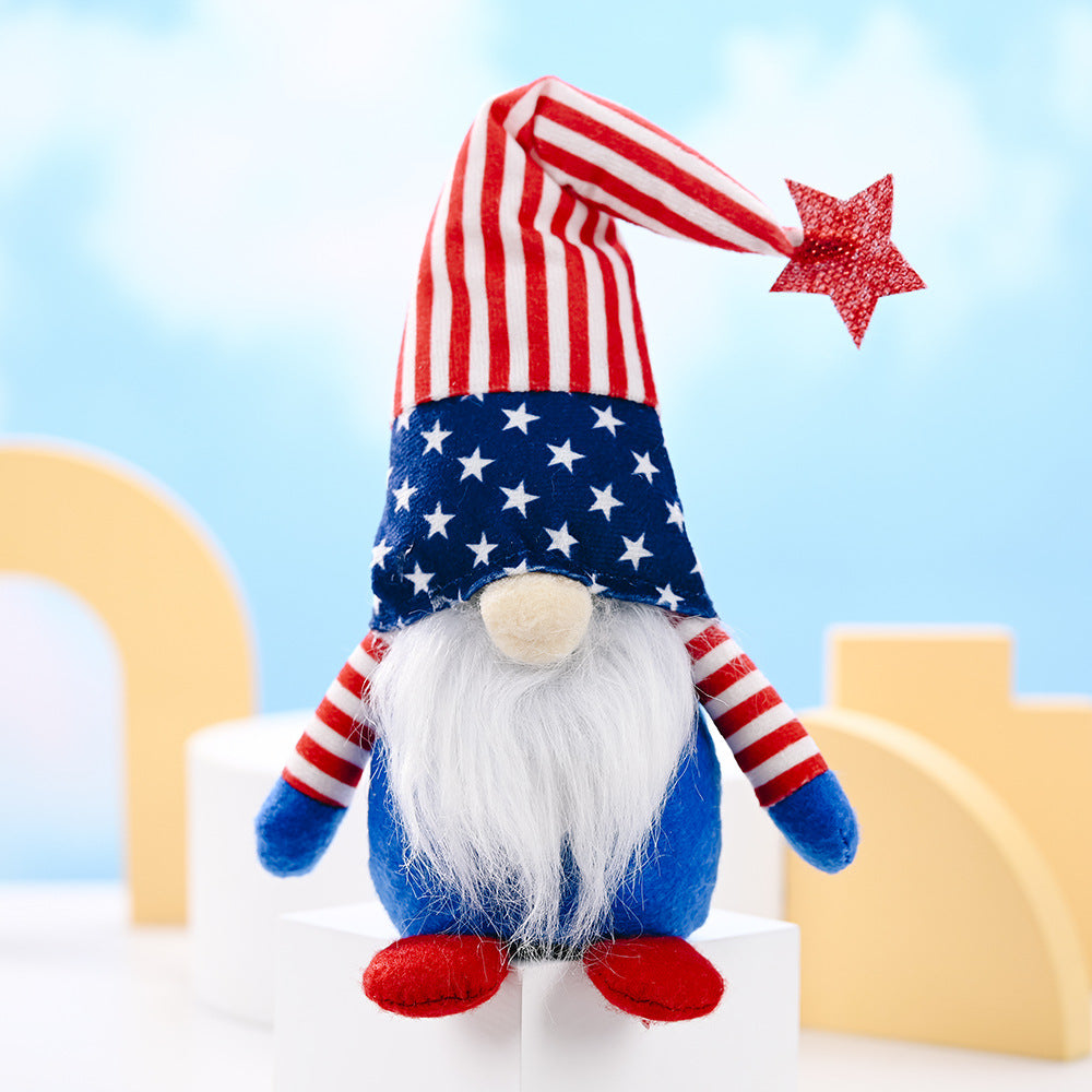 Festive Plush Gnome Figurine Bowlift