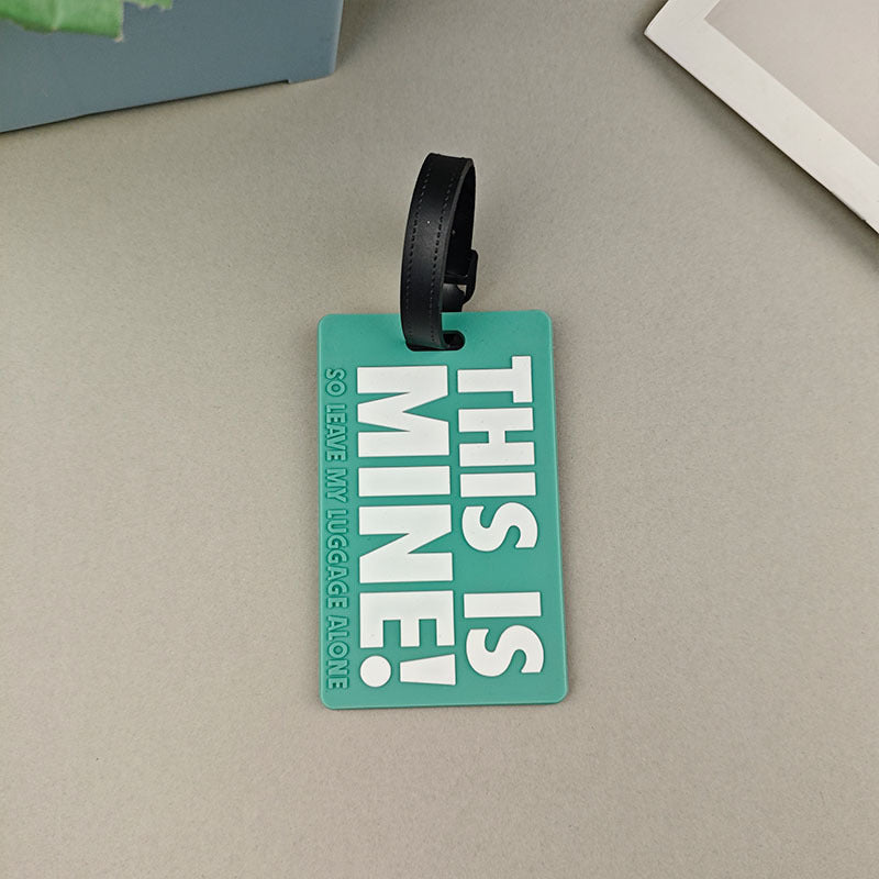 Unisex Customizable Luggage Tag Bowlift
