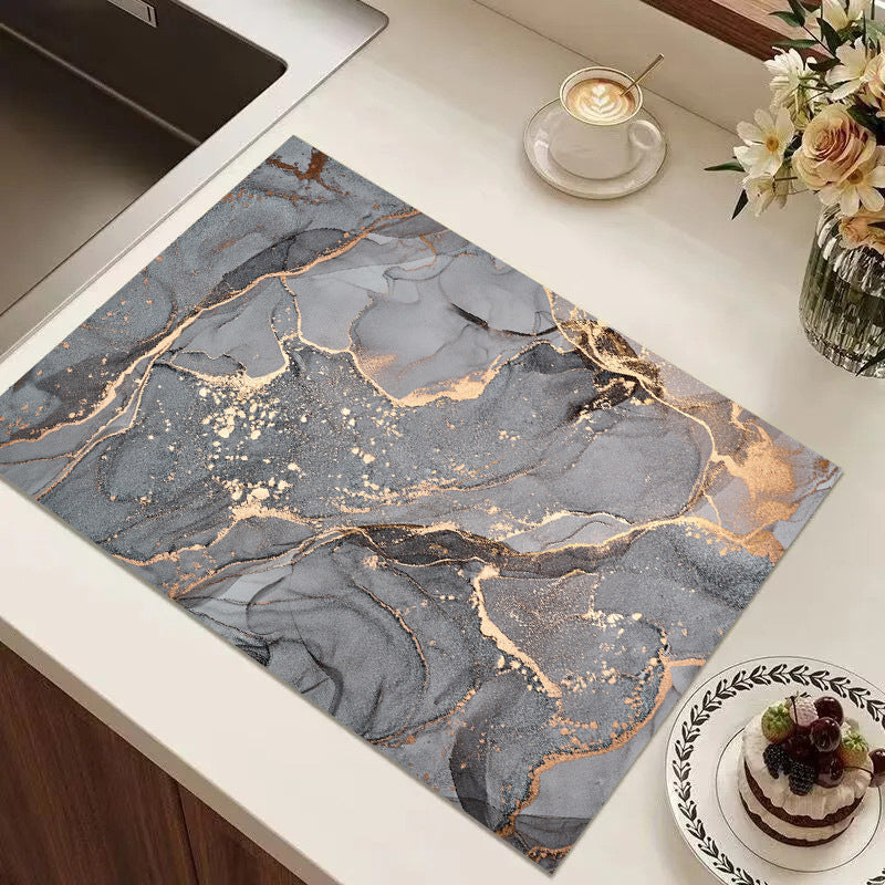 Abstract Geometric Kitchen Mat Bowlift