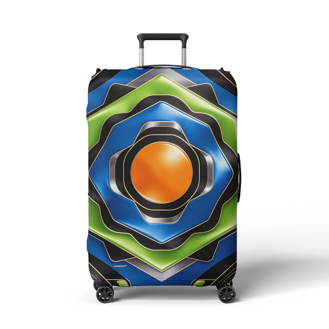 Ladies Luggage Protection with Modern Geometric Design Bowlift