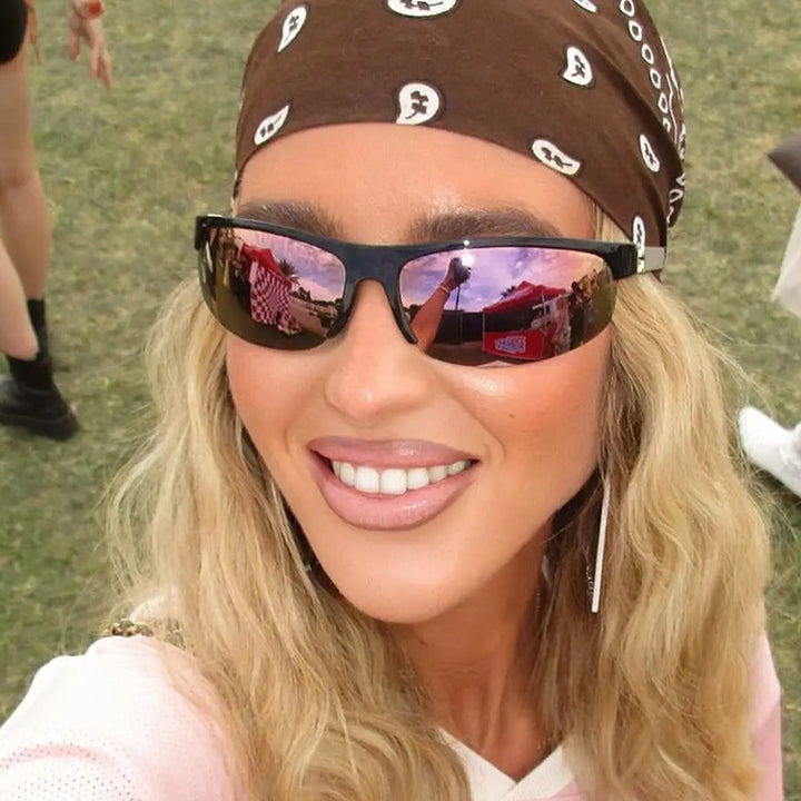 Women's fashionable sunglasses with polarized lenses and stylish frame Bowlift