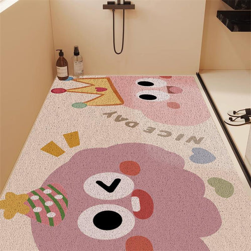 Fun Dinosaur-Themed Bathroom Mat Bowlift