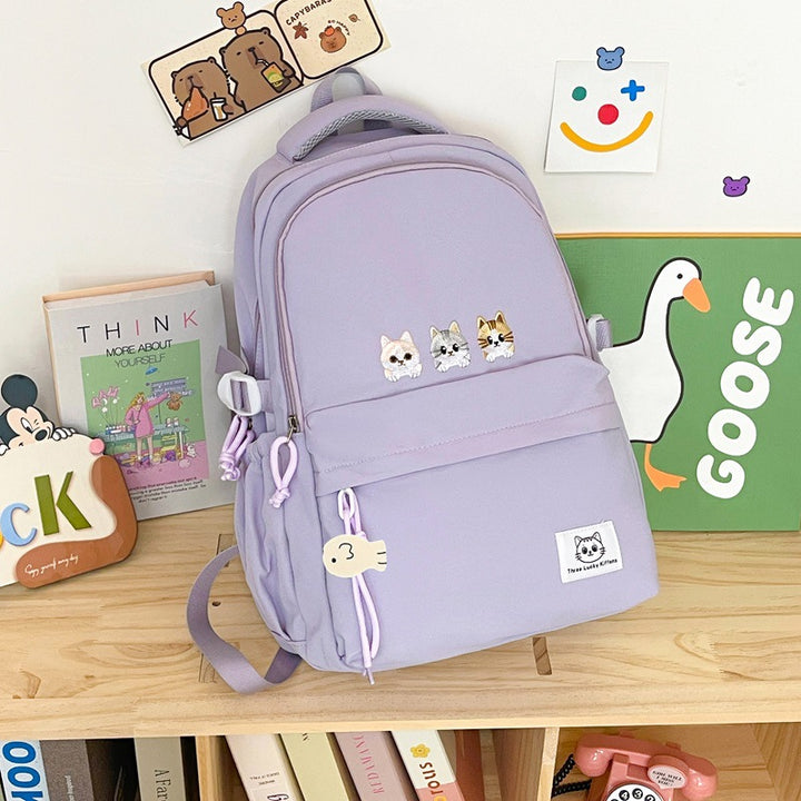 Cute Animal-Themed School Backpack