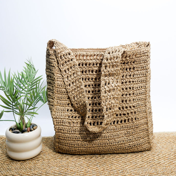 Macramé Shoulder Bag Bowlift