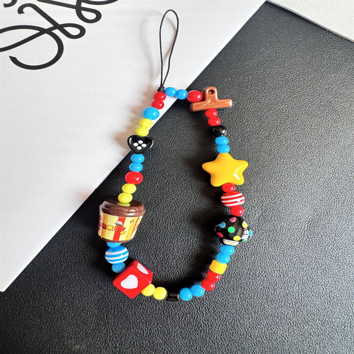 Playful Beaded Charm Lanyard Bowlift 1790135914