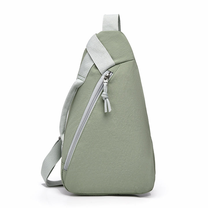 Sleek Asymmetrical Sling Backpack Bowlift