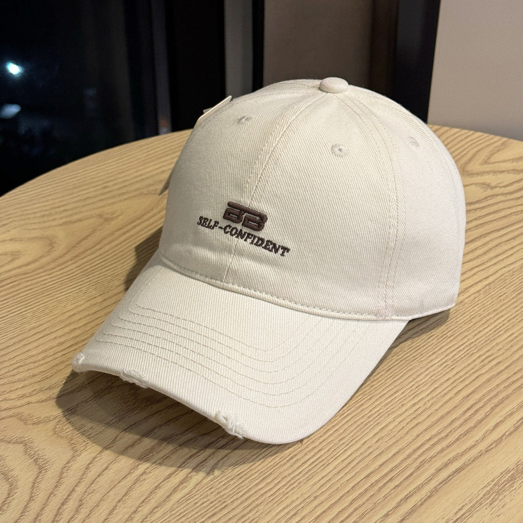 Men's Vintage Distressed Baseball Cap Bowlift