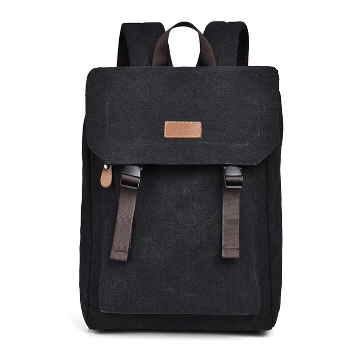 Vintage Style Canvas Backpack Bowlift