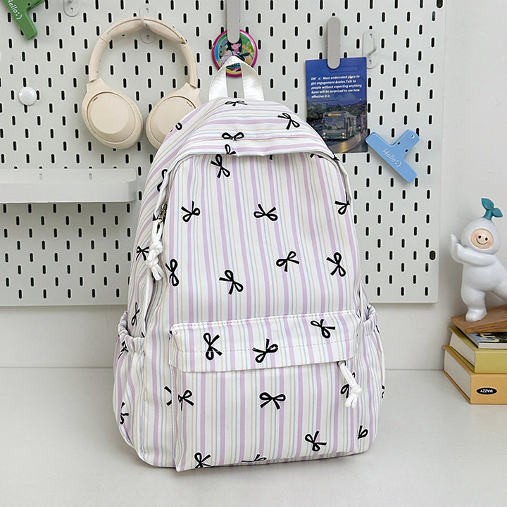 Patterned Backpack Bowlift