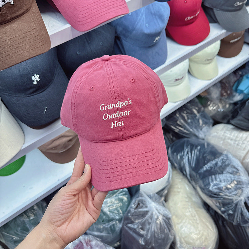 Men's Cotton Baseball Cap Bowlift