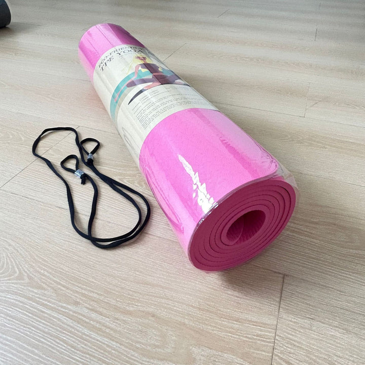 Premium Yoga Mat with Non-Slip Surface and Carry Strap Bowlift