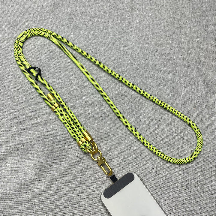 Adjustable Phone Lanyard with Metal Clips Bowlift