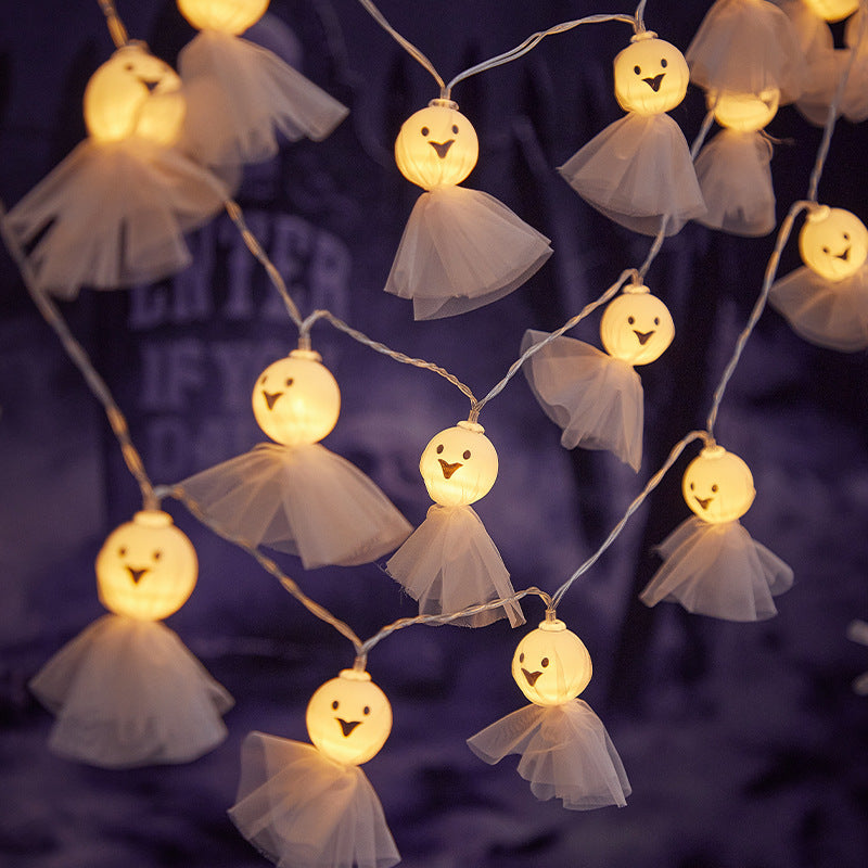 Playful LED Spooky String Lights Bowlift