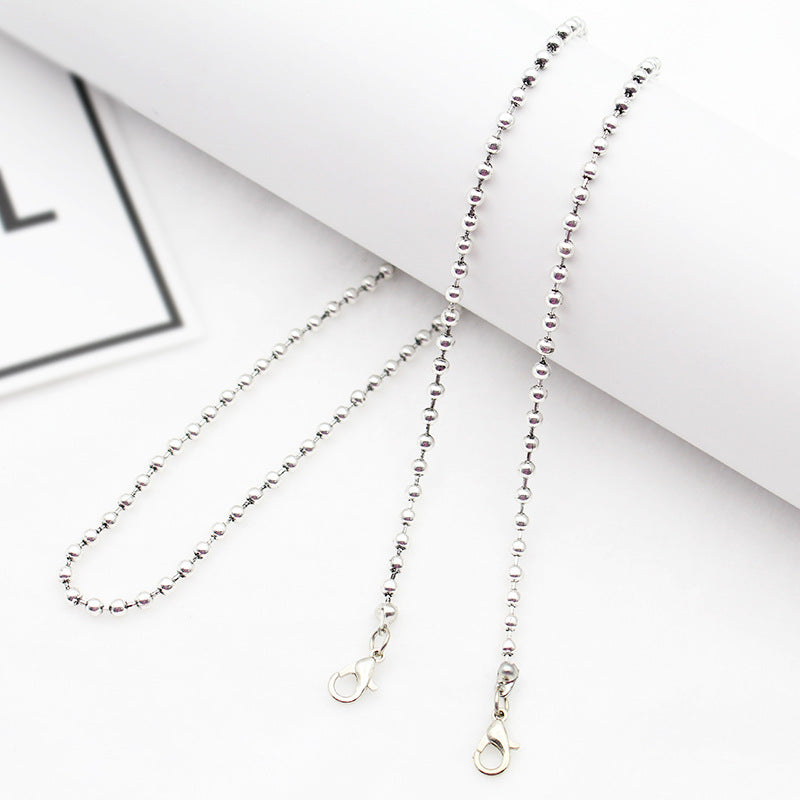 Elegant Pearl-Linked Eyewear Chain Bowlift
