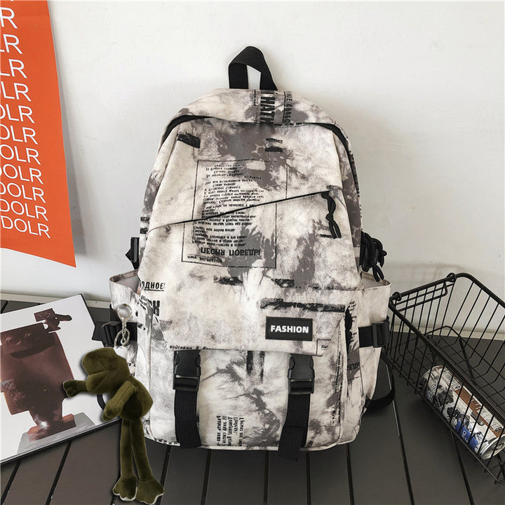 Urban Graphic Print Backpack Bowlift