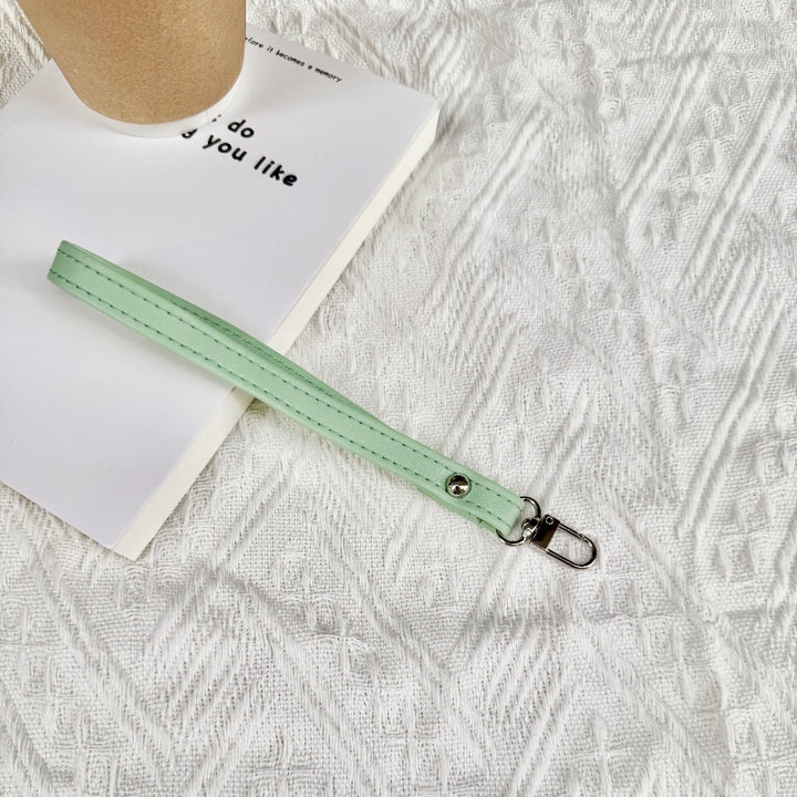 Stylish Faux Leather Keychain Strap Bowlift