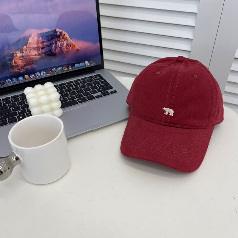 Women's Casual Cotton Embroidered Baseball Cap Bowlift