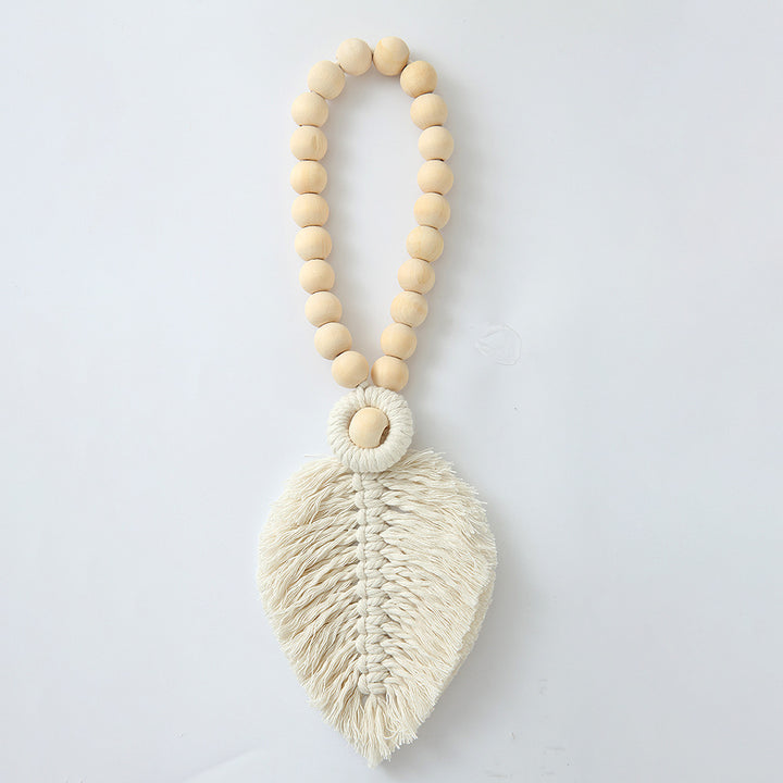 Decorative Macrame Leaf Wall Hanging Bowlift