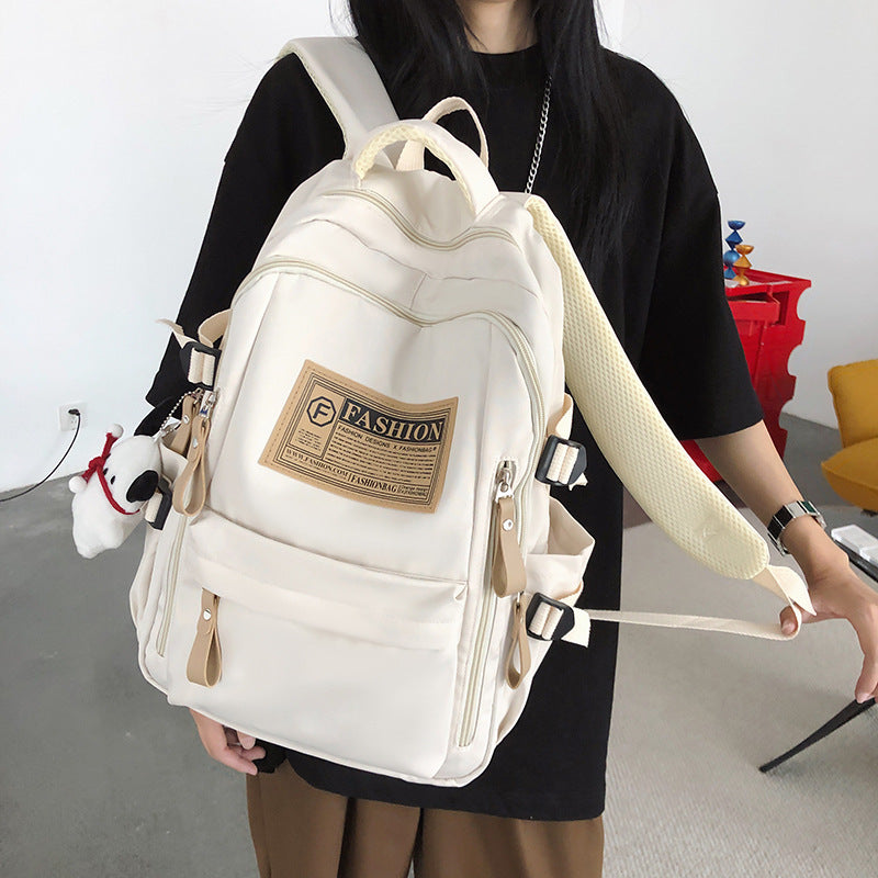 Multi-Compartment Casual Backpack Bowlift
