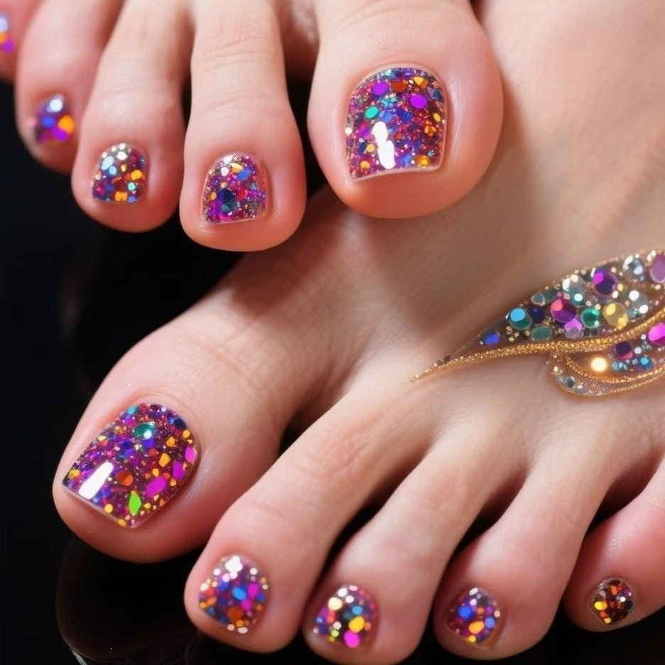 Artificial nails for elegant foot care Bowlift