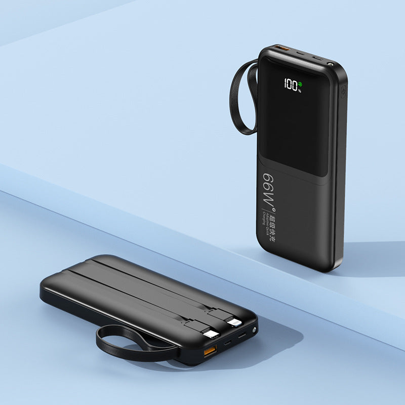 Compact power bank with fast charging functions Bowlift