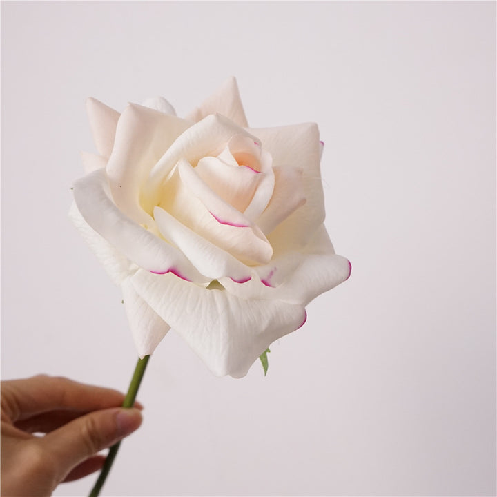 Oversized Realistic Foam Rose Single Stem Decorative Artificial Flower
